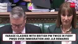 Cheers In UK Parl As Nigel Farage, Kemi Badenoch Grill British PM Starmer On Immigration | Watch News Clip