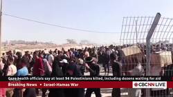 Nearly 100 Palestinians killed overnight, including dozens waiting for aid: Gaza authorities News Clip
