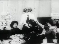 Asta Nielsen and women's emancipation, Germany, 1910s Stock Footage