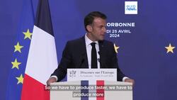 'Europe is mortal,' Macron warns as he calls for more EU unity and sovereignty in landmark speech News Clip