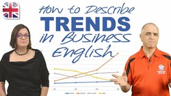 Describe Trends in Business English - Describing Statistics, Sales and Market Trends Instructional Video