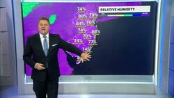 Storms clear out, rain showers linger into Friday morning News Clip