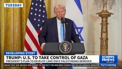 Trump's suggestion the US 'take over' the Gaza Strip is rejected by allies and adversaries alike News Clip