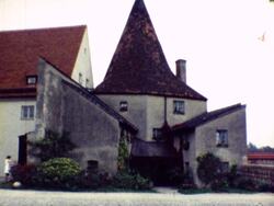 BURGHAUSEN CASTLE IN GERMANY, AUGUST 1976 (S8MM) Stock Footage