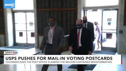 USPS Asks Federal Judge To Allow Postcards About Mail-In Voting News Clip