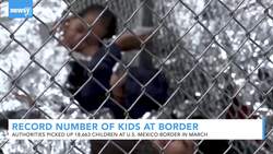 Record Number Of Children At U.S.-Mexico Border In March News Clip