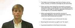 Holder in Due Course - Receive Instrument for Value Instructional Video