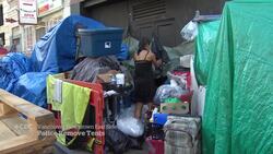 Vancouver begins removing tent encampment in downtown east side News Clip
