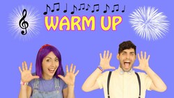 KIDS SINGING WARM UP | Learn Numbers, Colours & Letters Through Song Instructional Video