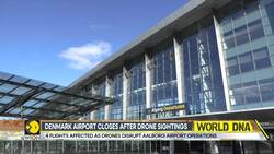 Denmark Airport Halts Operations After Drone Reports, Following Copenhagen Disruption News Clip