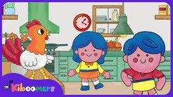 All Around the Kitchen | Kids Dance Songs | The Kiboomers | Nursery rhymes | Children songs Instructional Video
