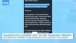 QAnon Followers See GameStop, Silver Trading As Way To Disrupt Economy News Clip