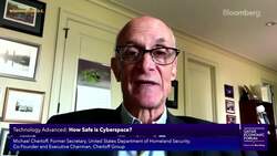 Chertoff on the Safety of Cyberspace News Clip