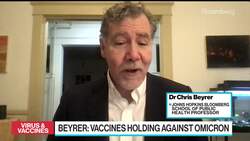 Omicron Infection Curve Incredibly Steep: Johns Hopkins News Clip