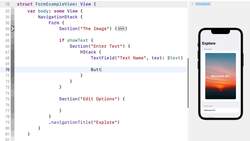 SwiftUI iOS 16 Crash Course - Emoji Quote App in SwiftUI - Forms, Buttons, Pickers, Sliders, Toggle, Images, Overlays - Edit Text Section Instructional Video