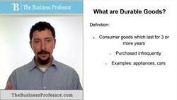 Durable Goods Instructional Video