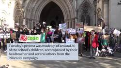 Tufnell Park children protest against plans for Ocado depot next to their school News Clip