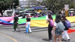 CLEAN : Protest in Guatemala against anti-abortion law that limits LGBTQ rights News Clip