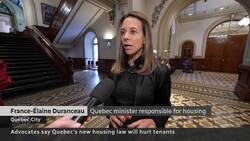 Housing bill threatens Quebec's low rents, advocates say News Clip