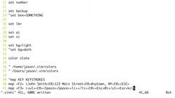 Vim Masterclass - Vim Settings and the Vimrc File - Part 2 Instructional Video