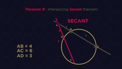 MATHS - Geometry - Circle Theorems Part 3 Instructional Video