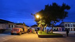 CLEAN : On the trail of the chivas, multicoloured vehicles of the mountains of Colombia News Clip