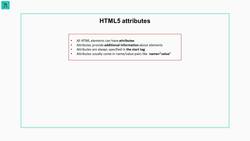 The Front-End Web Developer Bootcamp - HTML, CSS, JS, and React - HTML5 Attributes Instructional Video