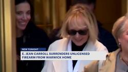 Trump accuser E. Jean Carroll surrenders unlicensed firearm to Warwick police News Clip