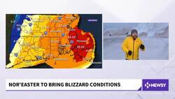 Heavy Snow And Blizzard Warning Issued With Major Nor'easter News Clip