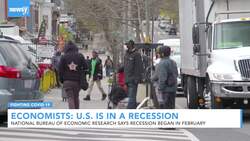 Economists: U.S. Entered Recession In February Due To COVID-19 News Clip