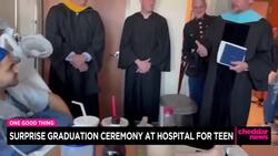 One Good Thing: School Surprises Teen With Hospital Graduation Ceremony News Clip