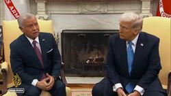 US president hosts Jordan's king: Leaders discuss future of Gaza amid fragile ceasefire News Clip