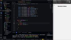 Modern JavaScript from the Beginning - Second Edition - API Service - Fetch Ideas Instructional Video