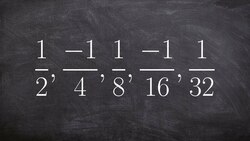 Finding the formula of alternating signs of a sequence Instructional Video