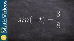 Use cofunction identities and trig identities to find the indicated trig functions Instructional Video