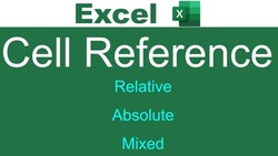 Excel Cell References: Understanding Relative, Absolute, and Cross-Worksheet References Instructional Video