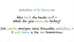 Separable Prefixes - 3 Minuten Deutsch #26 - Deutsch lernen Instructional Video