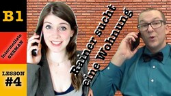 Rainer sucht eine Wohnung feat. @DontTrustTheRabbit - Intermediate German with Herr Antrim Lesson #4 Instructional Video