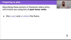 Planning the second entry of Florence Nightingale's diary Instructional Video