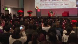 CLEAN : Uruguay's Mujica receives honorary degree in Mexico News Clip