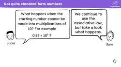 Problem solving with standard form Instructional Video