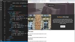 Modern HTML and CSS from the Beginning (Including Sass) - Features & Footer Instructional Video