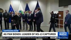 Alleged leader of MS-13 street gang on the East Coast is arrested in Virginia News Clip