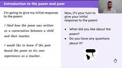 Reading and responding to 'Please Mrs Butler' by Allan Ahlberg Instructional Video