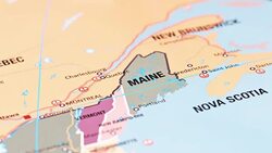 Maine from USA States Stock Footage