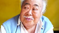 Asian Senior Men Portrait Stock Footage