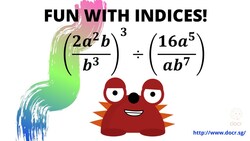Learn Indices the Fun Way! Instructional Video