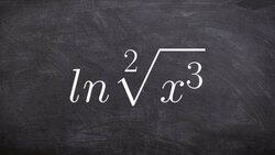 Expanding logarithmic expressions Instructional Video