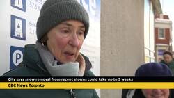 Snow removal continues in Toronto after back-to-back storms News Clip
