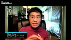 Nobel Peace Prize Laureate Maria Ressa on Press Freedom News Clip